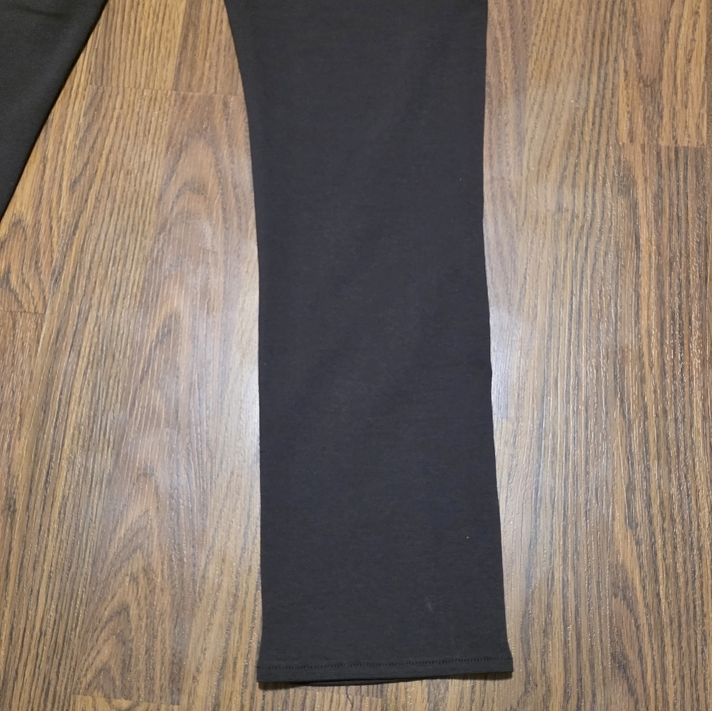 Calvin Klein Chocolate Brown Compression Pants Leggings Size 8 Stretch E43 - Picture 8 of 11